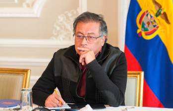 Gustavo Petro tiene una imagen positiva del 38,1 %, según el ranking de CB Consultora. FOTO: Presidencia Gustavo Petro tiene una imagen positiva del 38,1 %, según el ranking de CB Consultora. FOTO: Presidencia