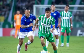 Nacional y Millonarios se enfrentan en el estadio El Campín. FOTO: Juan Antonio Sánchez