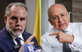 El ministro del Interior, Armando Benedetti daría el salto a la Cancillería según Eduardo Montealegre, ministro de Justicia. FOTO COLPRENSA