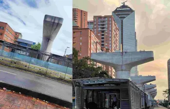 Las estaciones luego serán demolidas y reconstruidas en un punto distinto. No compartirán infraestructura con el Metro de Bogotá. FOTOS: Cortesía
