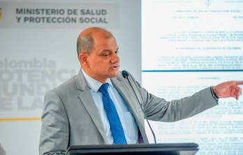 El viceministro de Protección Social, Luis Alberto Martínez, dijo que están corrigiendo los errores para presentar un nuevo borrador. FOTO CORTESÍA