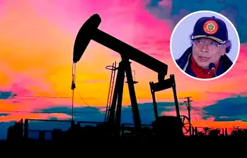 El presidente Gustavo Petro generó controversia tras afirmar que el petróleo y el gas dejarán de venderse en el mundo. FOTO AFP Y PRESIDENCIA