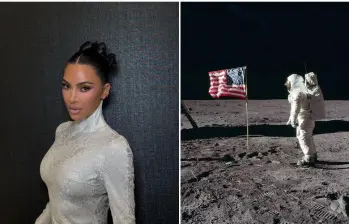 Kim Kardashian causó revuelo en redes sociales al cuestionar la autenticidad de las misiones Apolo. FOTO: INSTAGRAM KIM KARDASHIAN | NASA Kim Kardashian causó revuelo en redes sociales al cuestionar la autenticidad de las misiones Apolo. FOTO: INSTAGRAM KIM KARDASHIAN | NASA