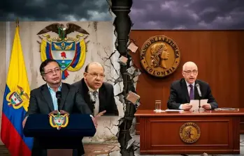 Pulso entre Gobierno y Banco de la República por tasas. FOTO: El Colombiano