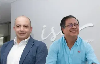 Jorge Carrillo, presidente de ISA; y Gustavo Petro, presidente de Colombia. FOTO: Cortesía ISA y Colprensa. Jorge Carrillo, presidente de ISA; y Gustavo Petro, presidente de Colombia. FOTO: Cortesía ISA y Colprensa.