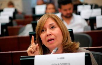 Norma Hurtado fue una de las ocho senadores de la Comisión Séptima de Senado que firmó la ponencia para hundir la reforma a la salud. FOTO COLPRENSA