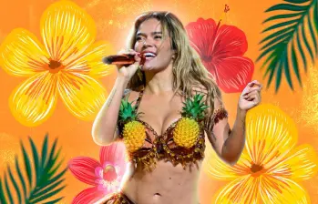 Karol G será cabeza de cartel del festival Coachella para 2026. FOTO Getty / Diseño: Julián Jaramillo.