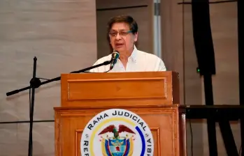 Jorge Ibánez, presidente de la Corte Consitucional. FOTO CORTESÍA