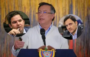La alocución presidencial emitida la noche de este martes terminó generando una fuerte oleada de críticas contra el presidente Gustavo Petro, debido a su intervención, sus frases, algunas sin terminar y una serie de afirmaciones que desataron desconcierto en redes sociales. Fotos: Presidencia, Congreso y cortesía