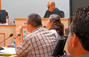 La imputación de cargos se celebra ante el Juez Promiscuo de Jericó, en el suroeste antioqueño. FOTO TOMADA DE VIDEO
