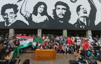 Denunciaron agresión sexual en la Universidad Nacional durante la estadía de la minga indígena. FOTO: CONSEJO REGIONAL INDÍGENA DEL CAUCA