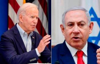 Joe Biden le envió un mensaje a Benjamin Netanyahu asegurando que “haremos cuanto podamos para proteger la seguridad de Israel” tras las amenazas del ayatolá Alí Jamene. FOTO: AFP Y Getty
