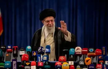 Líder supremos de Irán, el ayatolá Alí Jamanei. FOTO GETTY