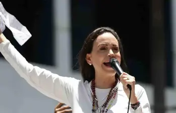 María Corina Machado habló de la posible caída de Nicolás Maduro en Venezuela. FOTO: Tomada de las redes sociales 