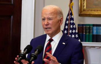 El presidente de Estados Unidos Joe Biden ha sido criticado por la postura que ha tomado frente a la crisis en Gaza por enfrentamientos entre el Ejército de Israel y Hamás. FOTO: GETTY 