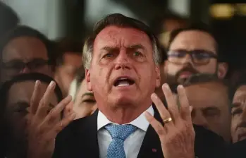 Explicación de la condena del expresidente de Brasil, Jair Bolsonaro. FOTO: Xinhua 