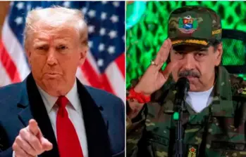 Donald Trump ha señalado al régimen de Nicolás Maduro de tener relación con los narcotraficantes. FOTO GETTY