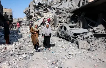 El recrudecimiento de la guerra en Gaza empezó en octubre de 2023. FOTO AFP