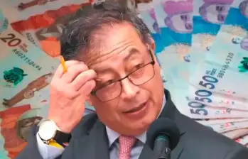 El Gobierno del presidente Gustavo Petro ejecutó la emisión de bonos globales más grande en la historia de Colombia, por un total de 4.950 millones de dólares. FOTO EL COLOMBIANO