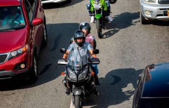 Durante el primer cuatrimestre del año 2024 se han registrado 246.929 motocicletas nuevas en el país. FOTO Camilo Suárez.