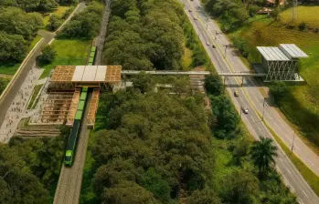 El proyecto del Tren Multipropósito podría beneficiar directamente a cerca de 56 municipios de Antioquia. FOTO: Cortesía Ferrocarril de Antioquia