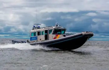 La Armada aseguró que los pescadores navegaban en horarios no permitidos. FOTO: Cortesía