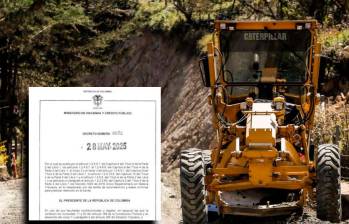 Este año Antioquia tiene 21 proyectos de obras por impuestos, por un valor de $381.000 millones, el más grande del país. FOTO: El Colombiano