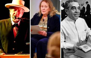 Los discursos de aceptación del nobel de literatura de Bob Dylan, Annie Ernaux y Gabriel García Márquez son algunos de los más recordados. FOTO: EFE