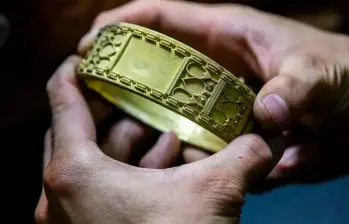 La Dian subastará lujosas joyas. FOTO JULIO CÉSAR HERRERA.