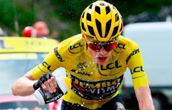 El ciclista danés Jonas Vingegaard, que ha ganado dos ediciones consecutivas del Tour de Francia, tuvo que abandonar la Vuelta al País Vasco. FOTO: GETTY 