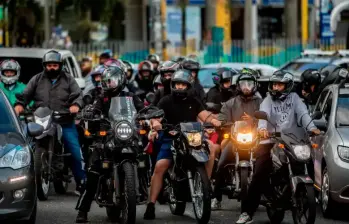 La financiación se convirtió en una de las principales puertas de acceso a la compra de motos en el país. FOTO: Camilo Suárez