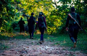 El hostigamiento contra la fuerza pública ocurrió en zona rural de Caldono (Cauca). FOTO JULIO CÉSAR HERRERA 