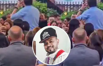 El jefe de sicarios de Miguel Uribe tenía varias barberías en un barrio de Bogotá en donde todavía lo recuerdan. Le decían Chipi y hoy es el hombre más importante del país. Foto: redes sociales.