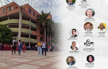 El protagonista que no se conocía hasta ahora es Alfredo Saade, el polémico jefe de despacho presidencial que pide públicamente la reelección de Petro, cerrar el Congreso y medios de comunicación. Foto: cortesía y EL COLOMBIANO