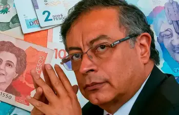 La nueva reforma tributaria de Petro sería de 26 billones de pesos. FOTO EL COLOMBIANO