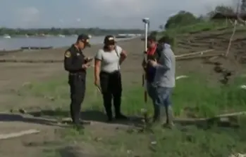 Las autoridades peruanas se encuentran reforzando su presencia en Santa Rosa, ubicada en la triple frontera amazónica, tras la disputa entre el Gobierno de Colombia y de Perú por la isla. FOTO: REDES SOCIALES