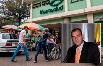 Juan David Arteaga es el gerente encargado de Metrosalud, se espera que sea ratificado pronto en el cargo. FOTO: EL COLOMBIANO