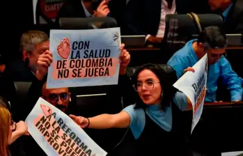 La reforma a la salud fue aprobada en sus dos primeros debates en 2024, pero le faltan otros dos para ser ley. FOTO COLPRENSA La reforma a la salud fue aprobada en sus dos primeros debates en 2024, pero le faltan otros dos para ser ley. FOTO COLPRENSA