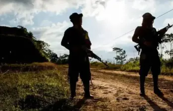 Tropas del Ejército mantienen operaciones en zona rural de Angelópolis tras el enfrentamiento con el Clan del Golfo. FOTO: Archivo. 