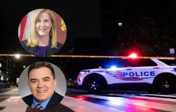 La representante estadounidense Melissa Hortman fue asesinada junto con su esposo. El senador John Hoffman sobrevivió al atentado. FOTO: XINHUA | REDES SOCIALES