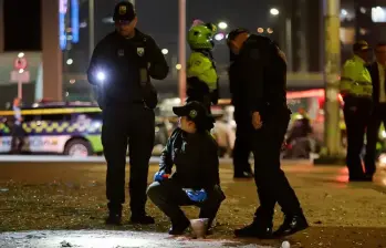 Los señalados delincuentes intentaron atropellar a la Policía con la camioneta robada. FOTO: COLPRENSA | REFERENCIA