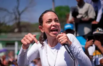 Es la séptima latinoamericana en ganar el Nobel de Paz. FOTO: AFP.