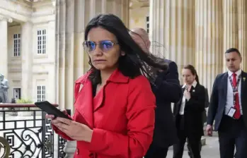 Angie Rodríguez ha sido señalada por compañeros de trabajo y de filiación política de presuntas conductas inadecuadas. FOTO: COLPRENSA.