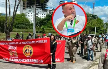 Martín Ravelo asumió la Presidencia Nacional de la USO en enero del 2026. FOTO: Colprensa.