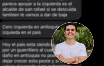 Miguel Gutiérrez, líder político y ambiental, denunció ser objeto de amenazas contra su vida. FOTOS: Cortesía