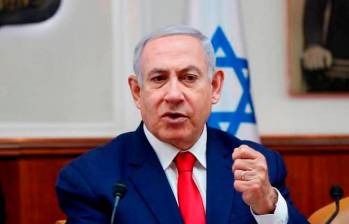 Benjamin Netanyahu, primer ministro de Israel, hizo una declaración en X (antes Twitter) tras el ataque de Irán. FOTO: AFP