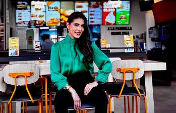 Paola Beltrán, CEO de Burger King Colombia ha liderado la expansión y el crecimiento de esta compañía por el territorio nacional. FOTO: CORTESÍA BURGER KING