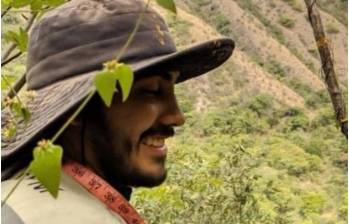 Andrés Camilo Peláez desapareció desde abril de 2022 en el municipio de San Andrés de Cuerquia. FOTO: Cortesía