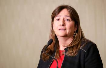 Ángela María Buitrago, exministra de Justicia del gobierno de Gustavo Petro. FOTO: COLPRENSA.