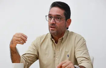 Zuluaga admitió que nació en Medellín, aunque se siente “un hombre orgullosamente llanero”. Asegura que “si Antioquia resiste, Colombia se salva”. FOTO Manuel Saldarriaga
